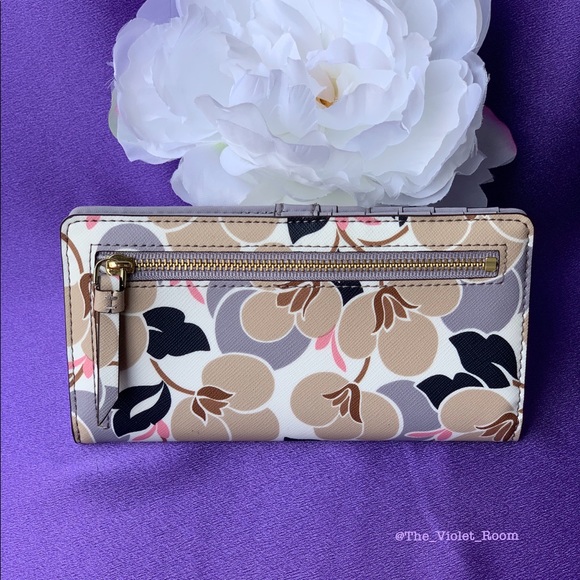 ▪️KATE SPADE▪️Breezy Floral Cameron Slim Wallet - Picture 2 of 7
